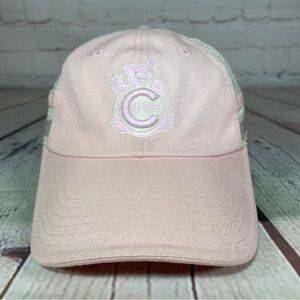 Chicago Cubs Hat Womens Snapback Pink Cooperstown Collection American Needle